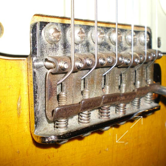 fritz Guitars - 1960 Stratocaster Saddles