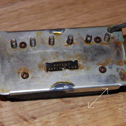 Das originale Decal des Hals PAF