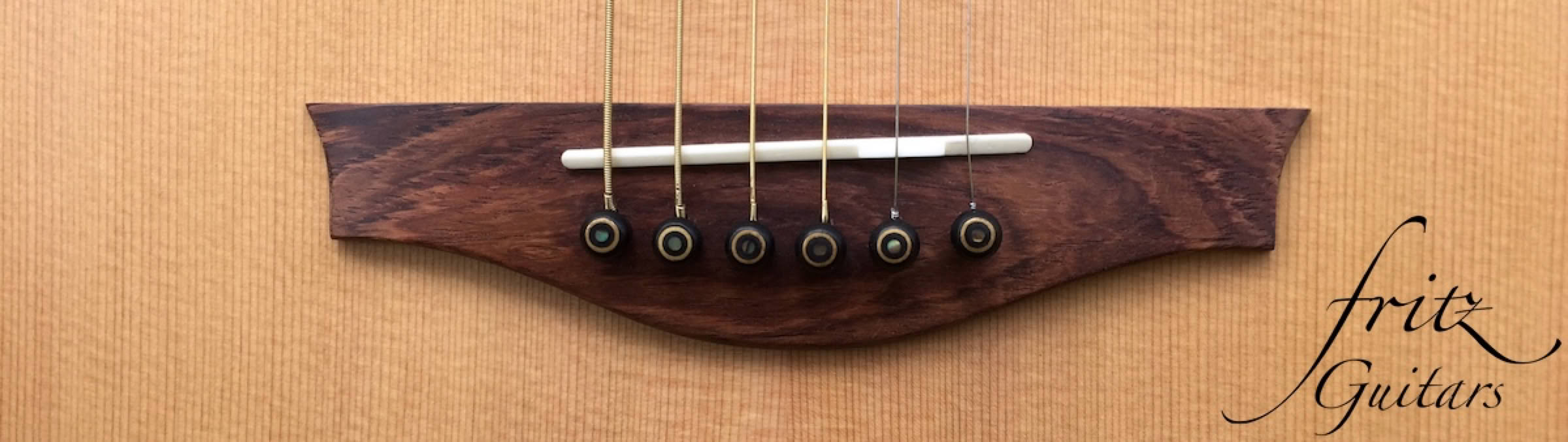 fritz Guitars - Pao Ferro Bridge